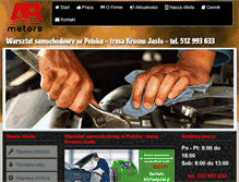 Tablet Screenshot of abmotors.pl